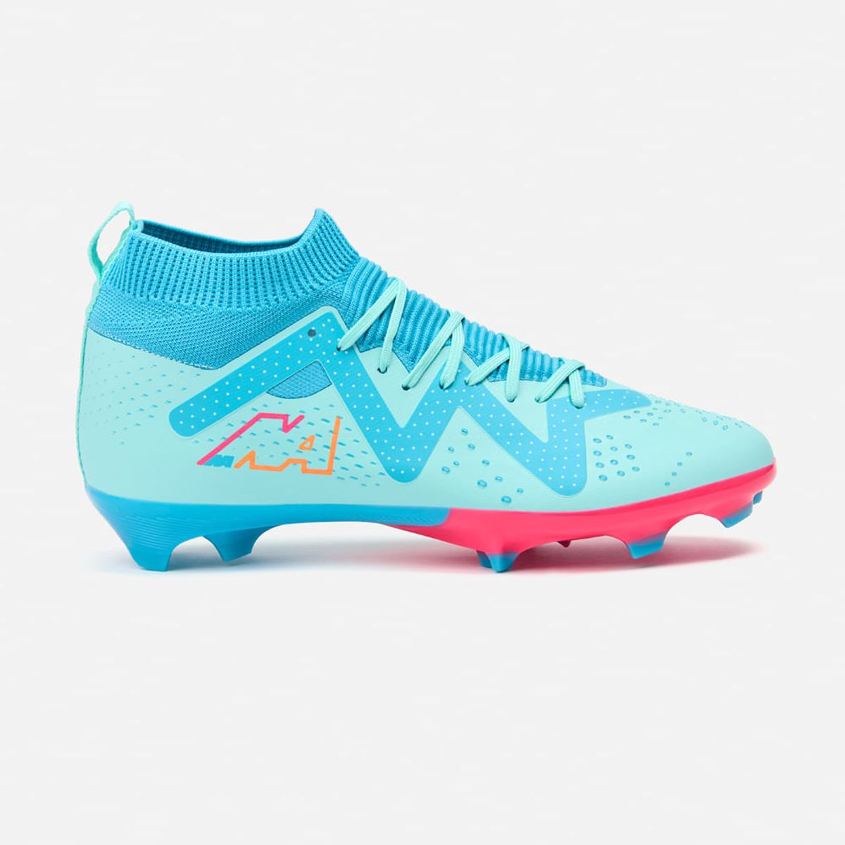 NEW ATHLETIC - Zapatillas New Athletic Football Slabs95 Verde Menta Con Celeste Hombre