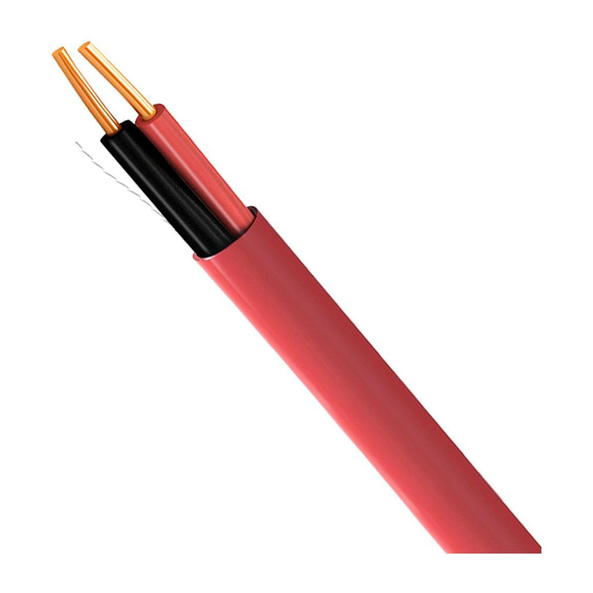 DIXON - CABLE CONTRA INCENDIO DIXON 9012 2X14 AWG 300 METROS ROJO  PN