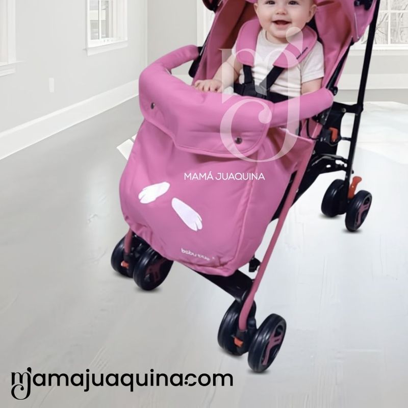 BABY - Coche Bastón con diseño «COPITO» Pink