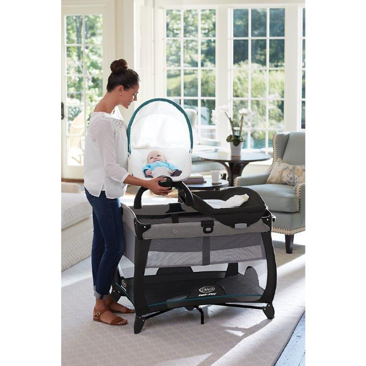 GRACO - Graco Pack And Play Quick Connect Portable Napper Darcie