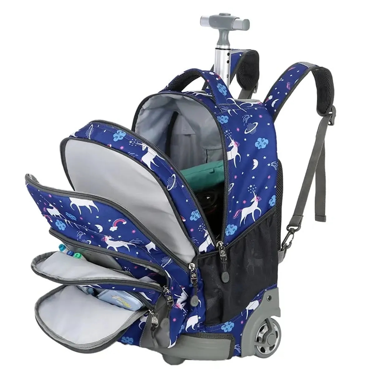 GENERICO - Makeway - Mochila con rueda Escolar y Viajes