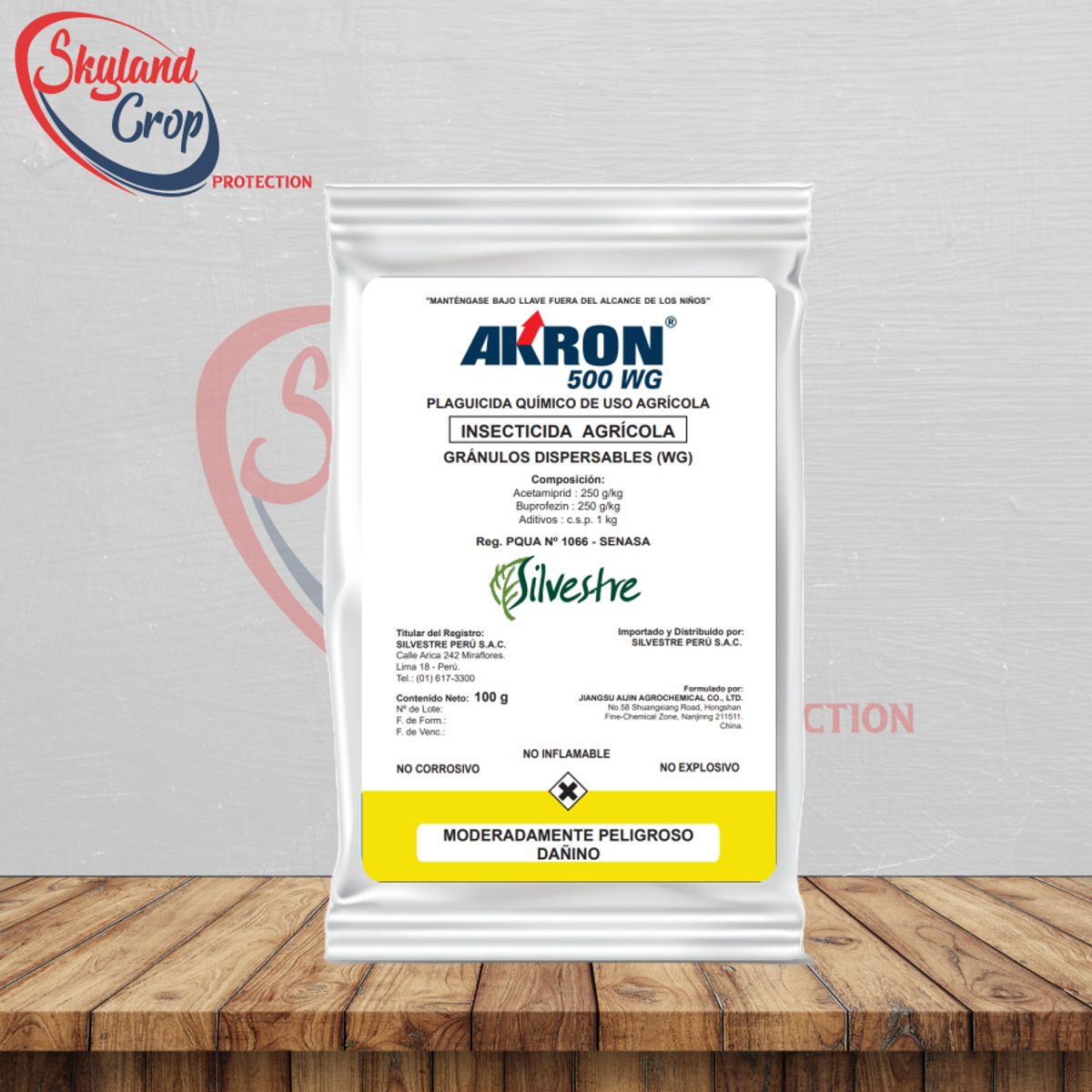 GENERICO - AKRON 500 WG 100gr  INSECTICIDA AGRÍCOLA