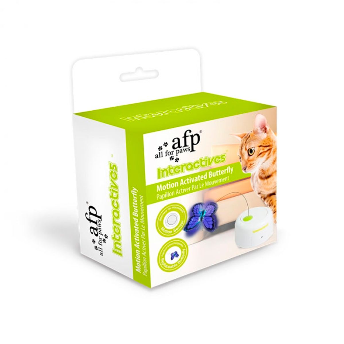 ALL FOR PAWS - Mariposa Voladora con sensor de movimiento AFP
