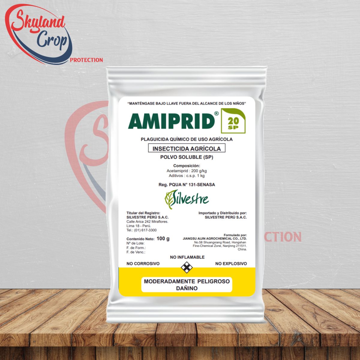 GENERICO - AMIPRID 20 SP 100gr INSECTICIDA AGRÍCOLA