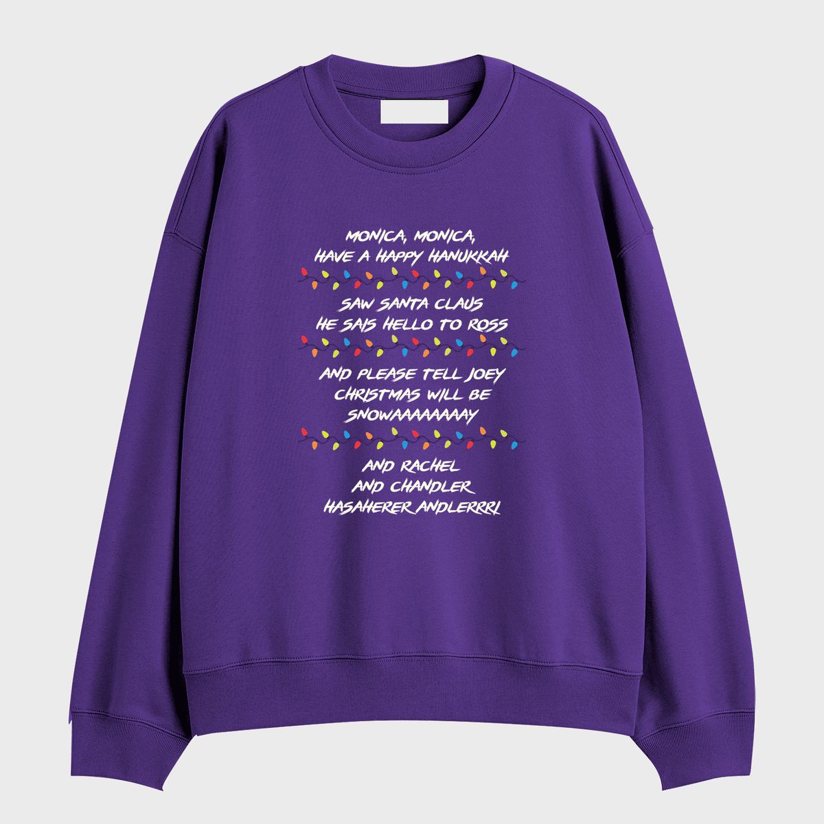 GENERICO - Polera Cuello Redondo Christmas Friends