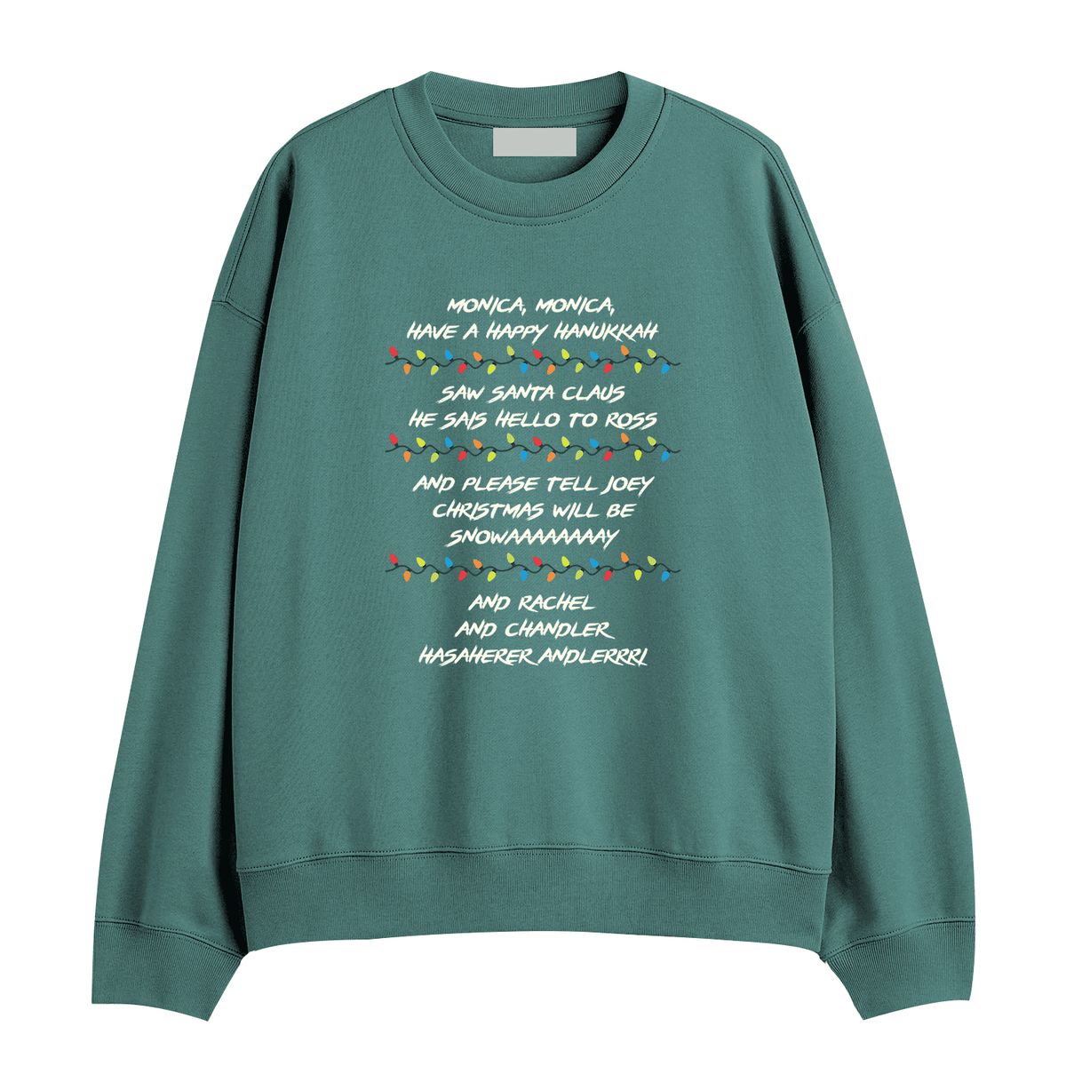 GENERICO - Polera Cuello Redondo Christmas Friends