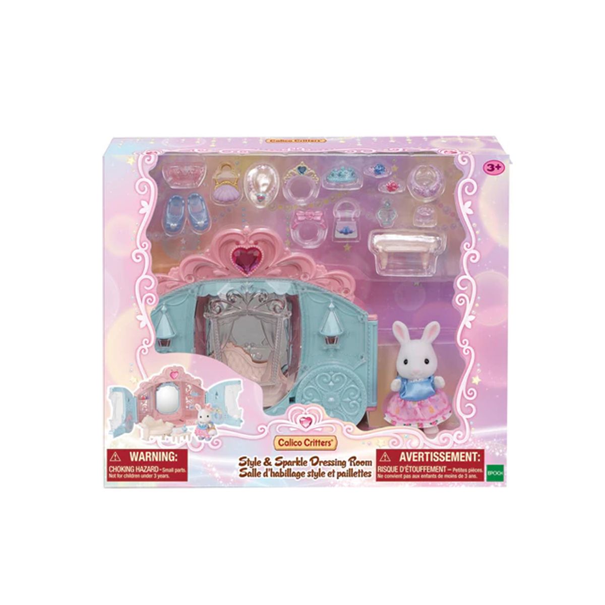 SYLVANIAN FAMILIES - Sylvanian Calico Critters Set Vestidor de Moda Coneja