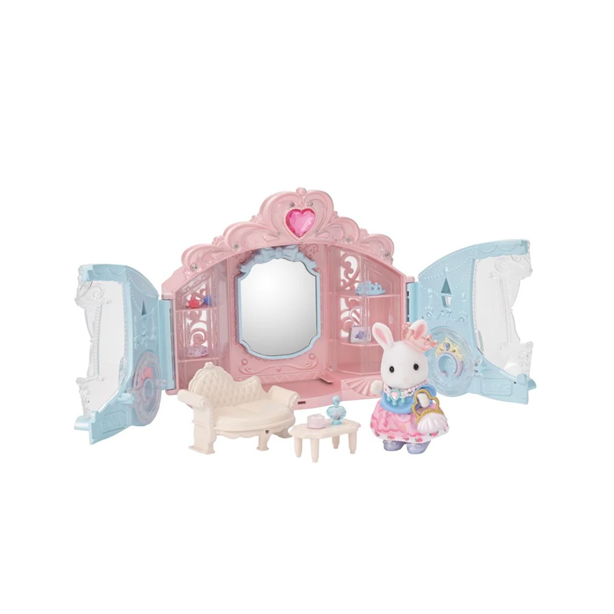 SYLVANIAN FAMILIES - Sylvanian Calico Critters Set Vestidor de Moda Coneja
