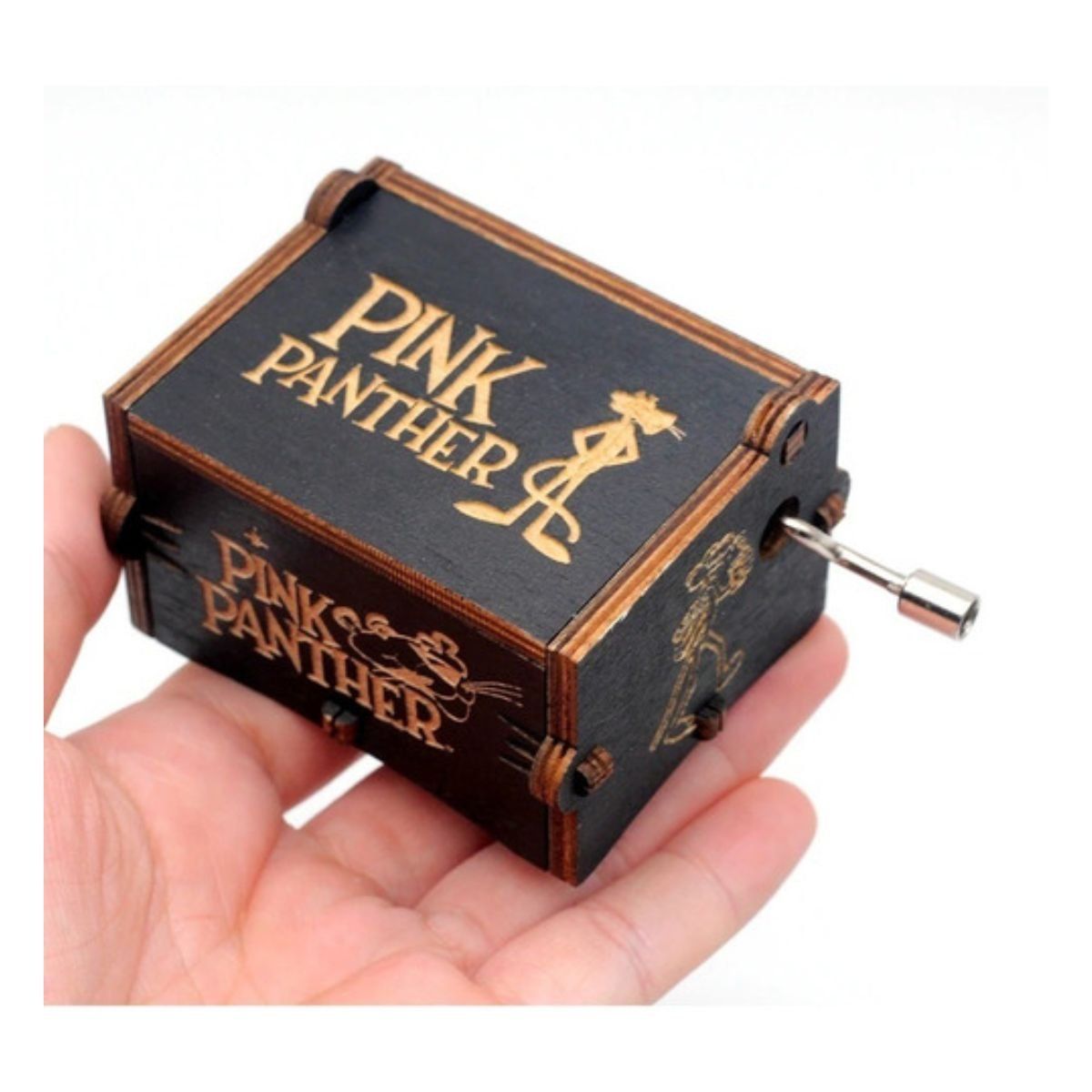 SHEEPBUSTER - Cajita Musical Negra Pink Panther PP-K NEGRO