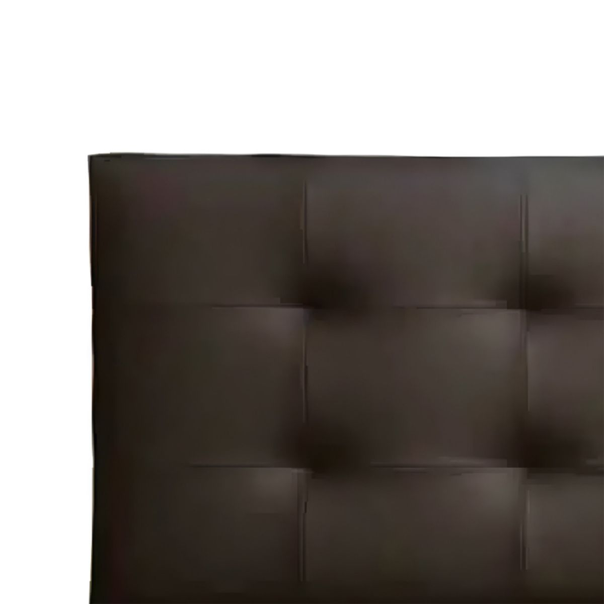 HOGAR & SPACIOS - HYS CABECERA 2 PLZ MUNICH BOTONES MARRON OSCURO