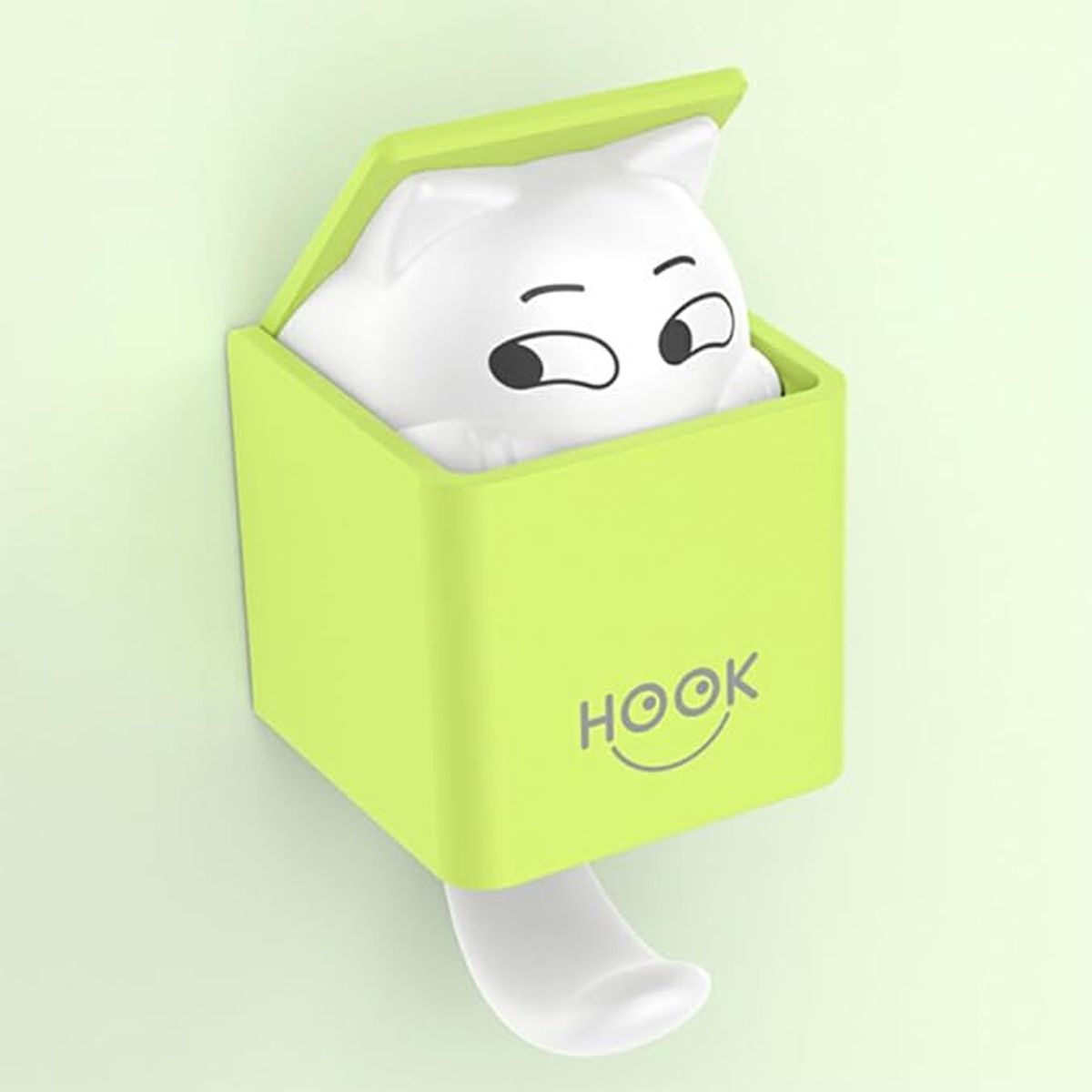 SHEEPBUSTER - Colgador de Pared Gato Verde