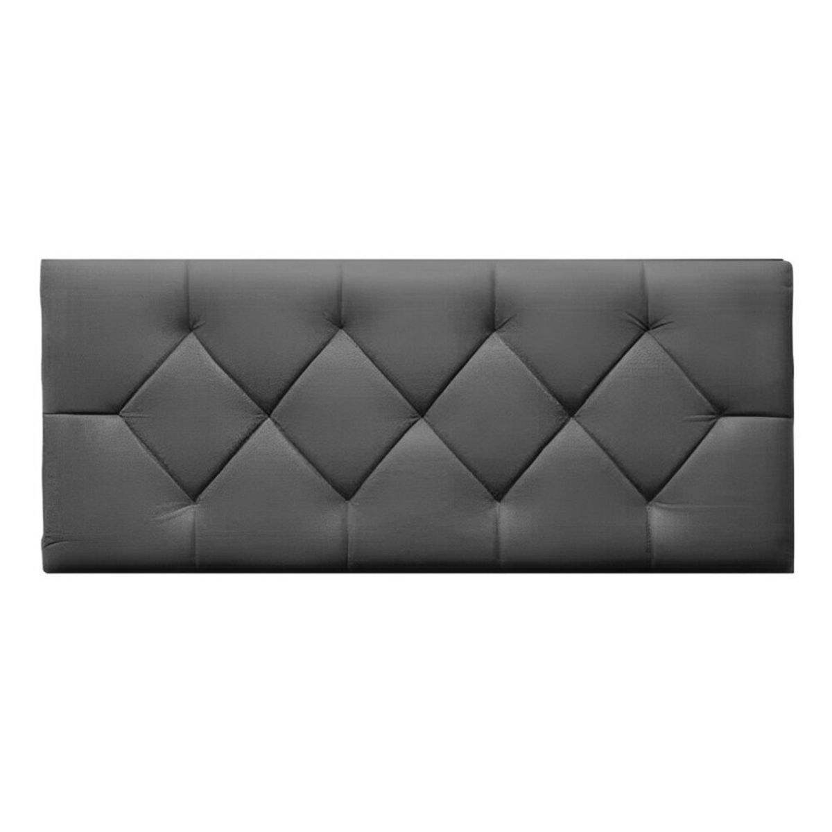 HOGAR & SPACIOS - HYS CABECERA 1.5 PLZ GRANT GRIS OSCURO