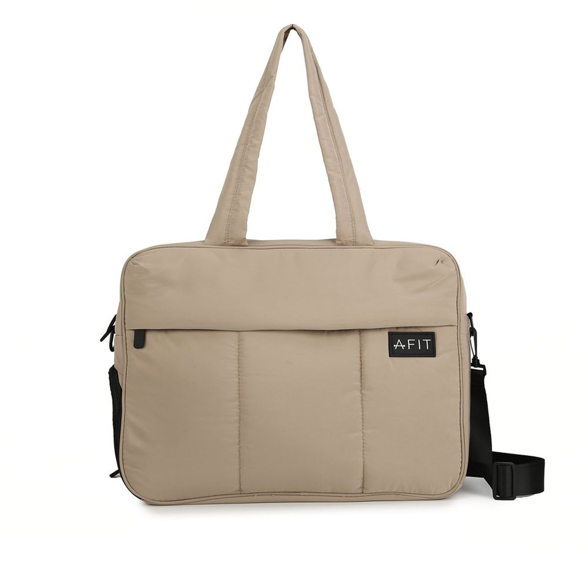 AFIT - Bolso deportivo buffer color topo gym and travel soft bag