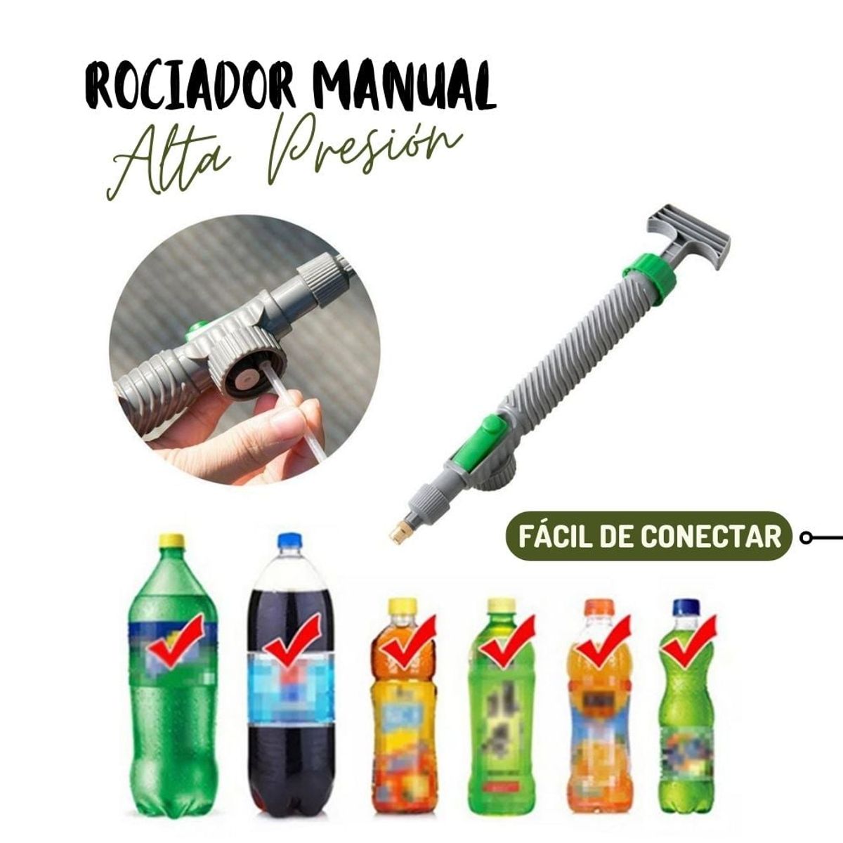 SHEEPBUSTER - Rociador Manual de Alta Presión