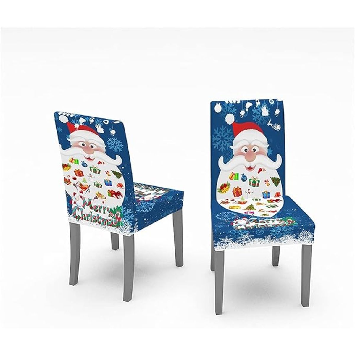 GENERICO - Funda Navideña Para Silla Pack x6