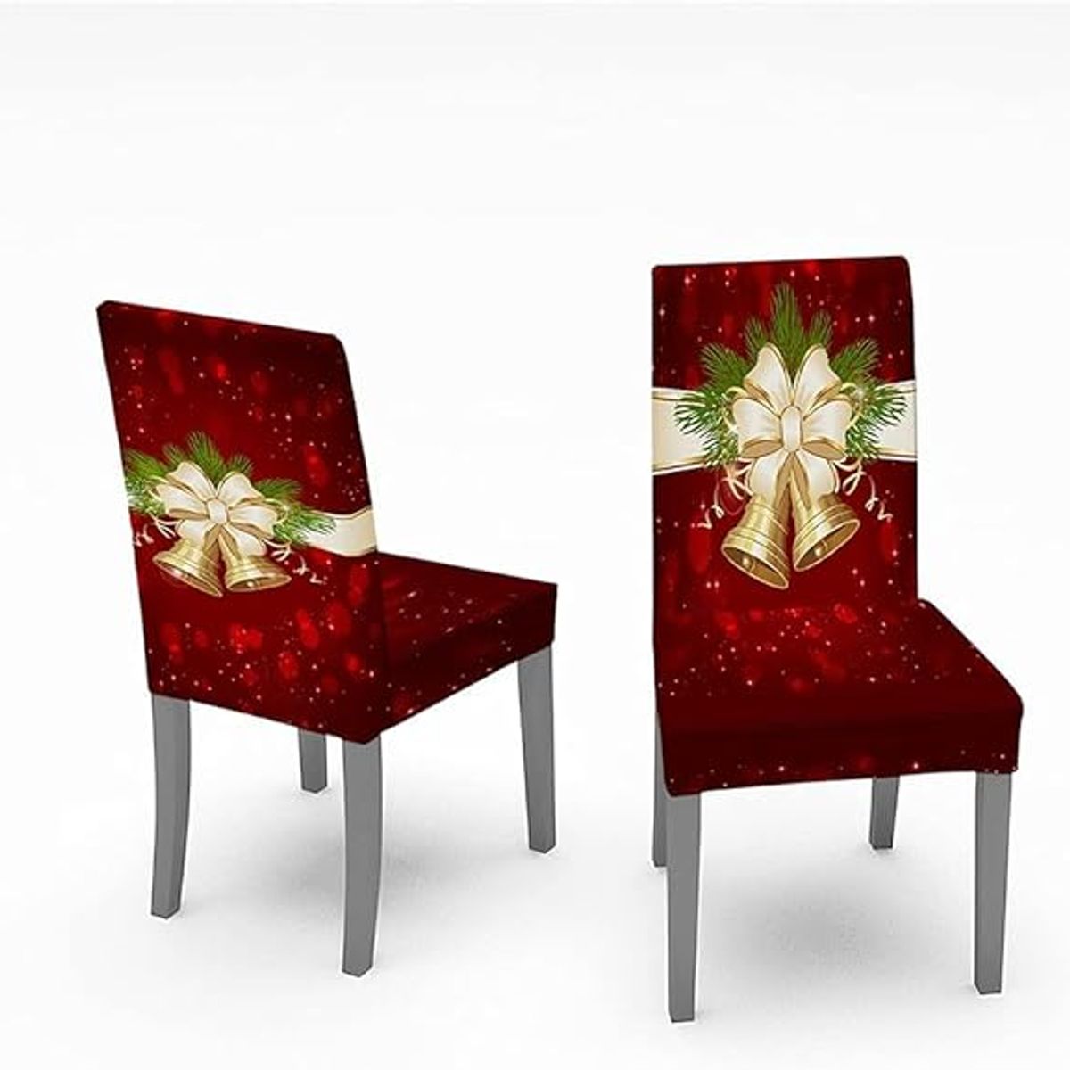 GENERICO - Funda Navideña Para Silla Pack x6