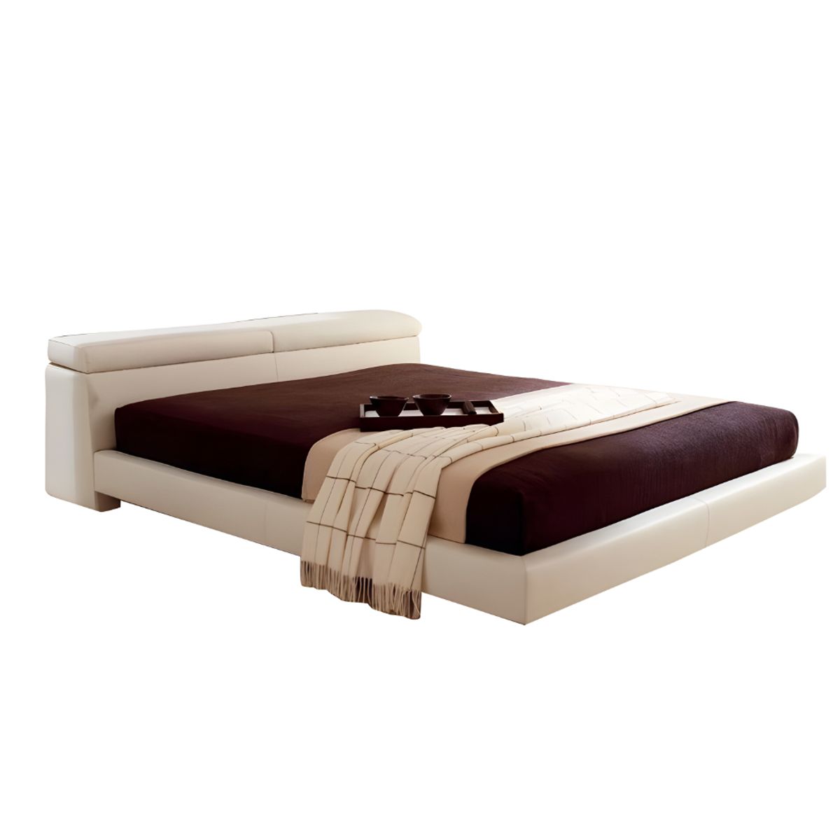 HOGAR & SPACIOS - HYS DORMITORIO KING IBERY BEIGE