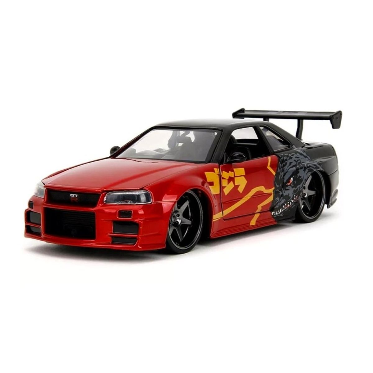 JADA TOYS - Auto Colección NISSAN SKYLINE GT R34 GODZILLA ESCALA 1: 24