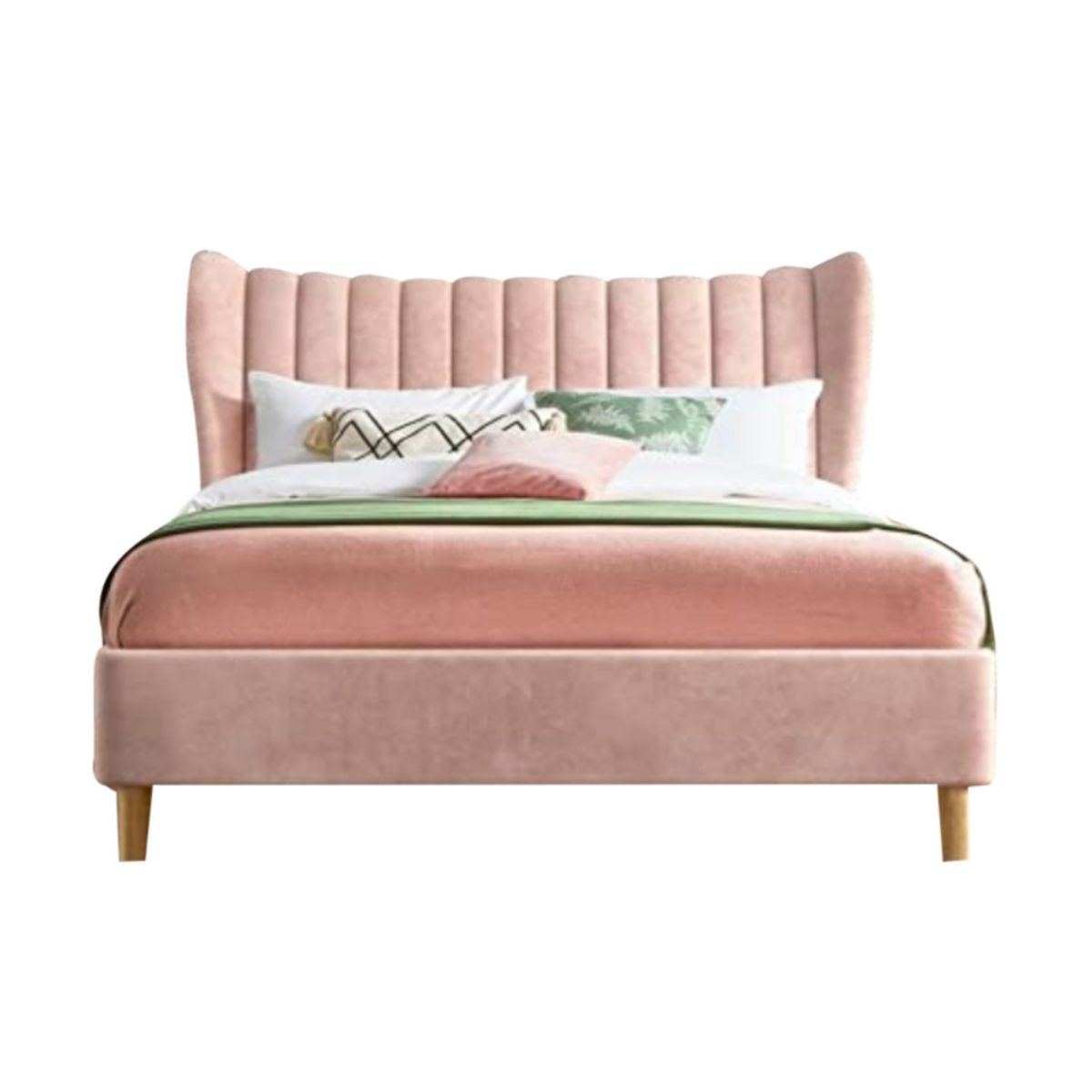 HOGAR & SPACIOS - HYS DORMITORIO 2 PLZ FLORENCE ROSADO