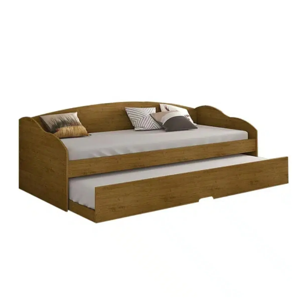 HOGAR & SPACIOS - HYS DORMITORIO 2 PLZ CON CAMA NIDO MASIL MADERA