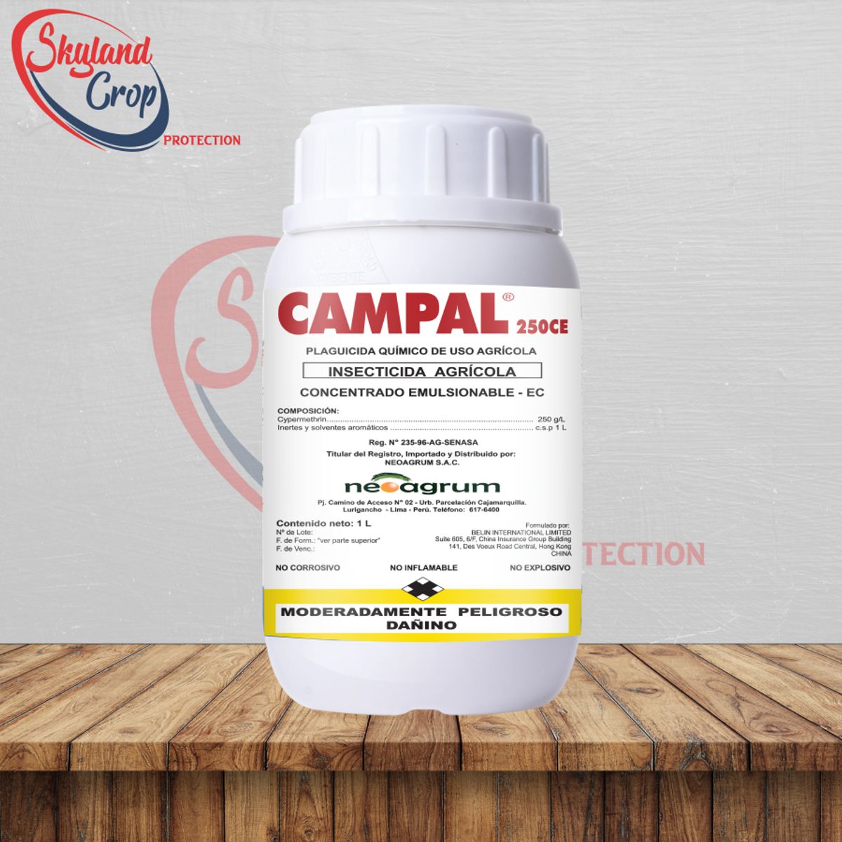 GENERICO - CAMPAL 250CE 250mL  INSECTICIDA AGRÍCOLA