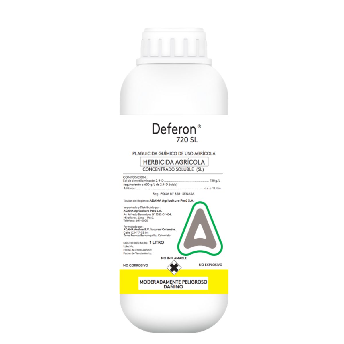 GENERICO - DEFERON 720 SL 1L HERBICIDA AGRÍCOLA