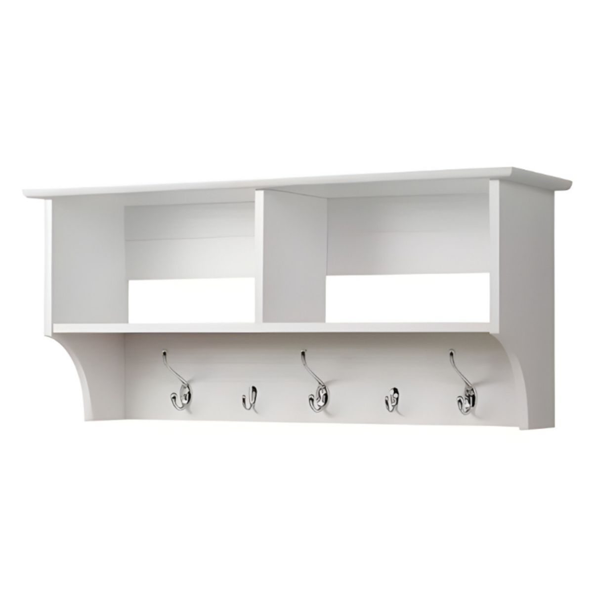 HOGAR & SPACIOS - HYS PERCHERO ESTANTE RUTH BLANCO