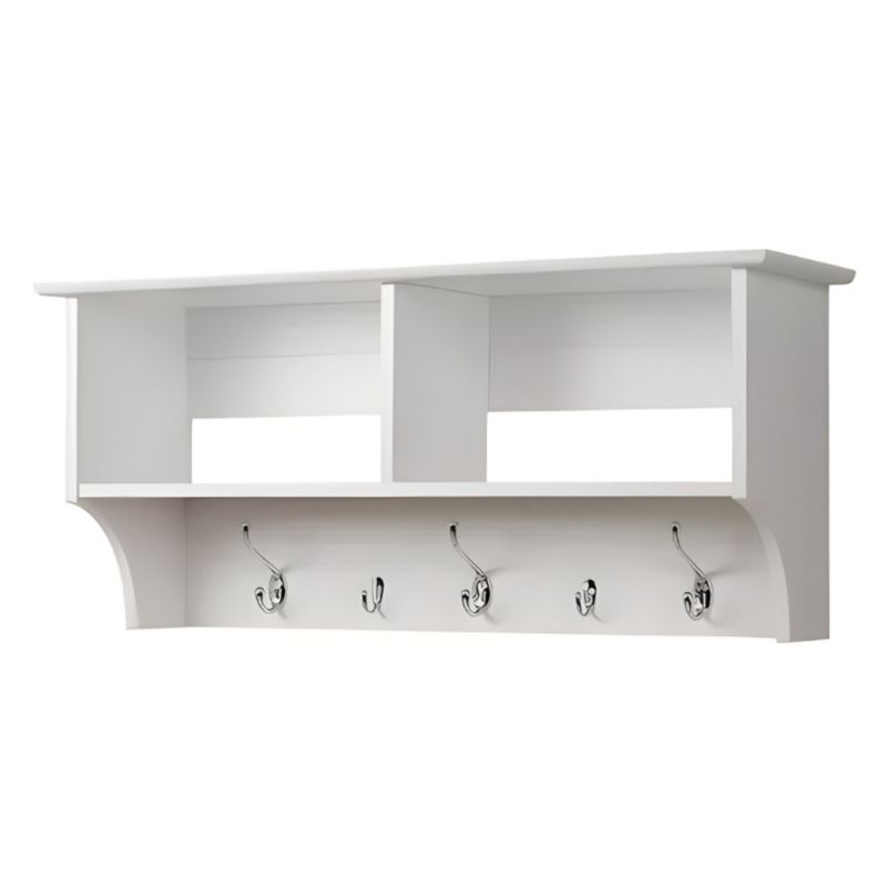 HOGAR & SPACIOS - HYS PERCHERO ESTANTE RUTH BLANCO