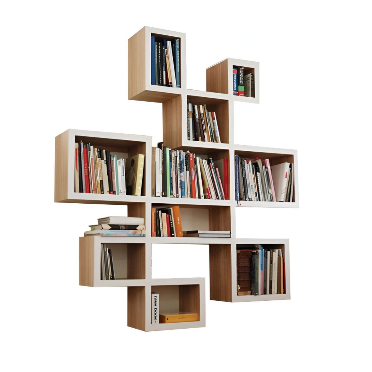 HOGAR & SPACIOS - HYS ORGANIZADOR RACHEL ROSA PALO