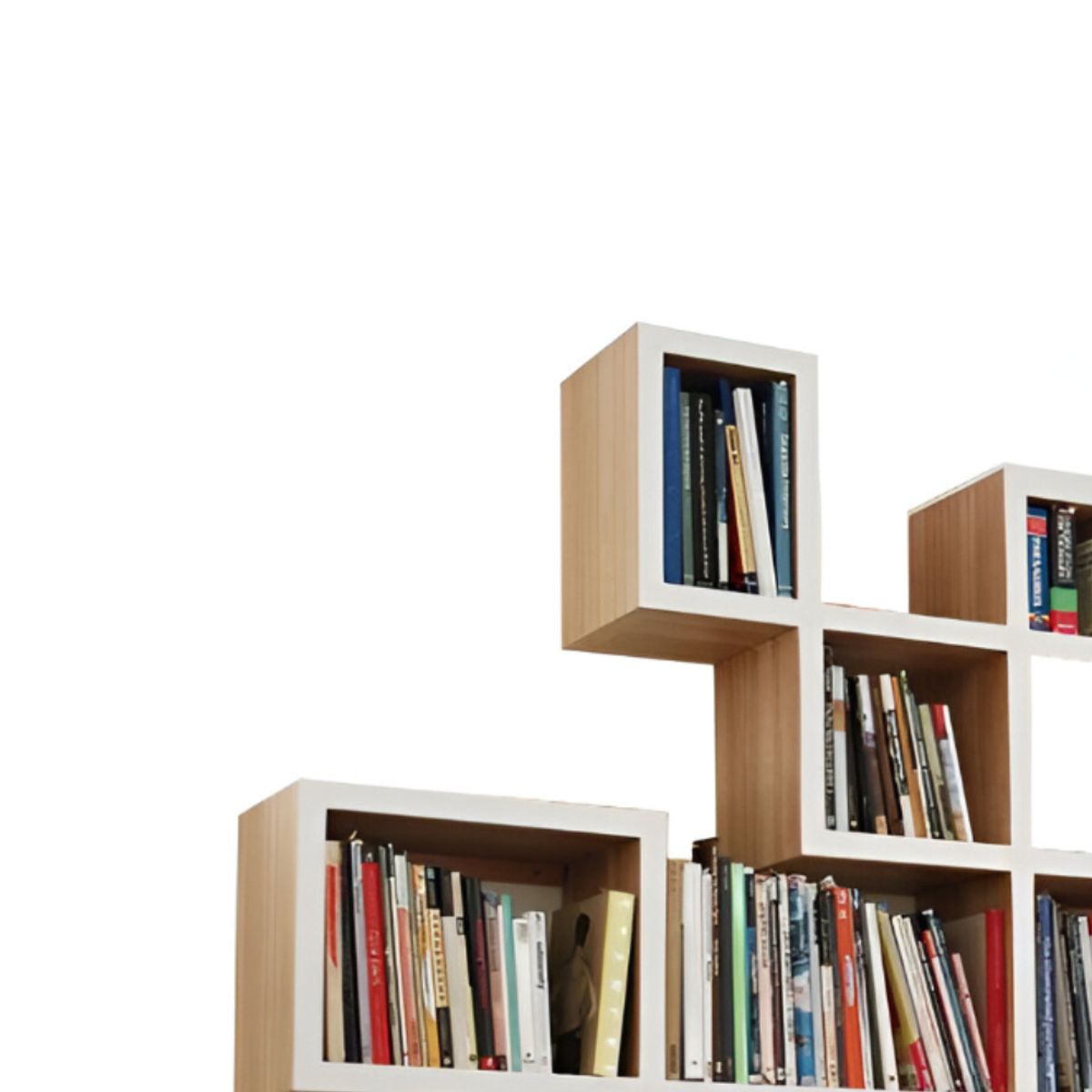 HOGAR & SPACIOS - HYS ORGANIZADOR RACHEL ROSA PALO