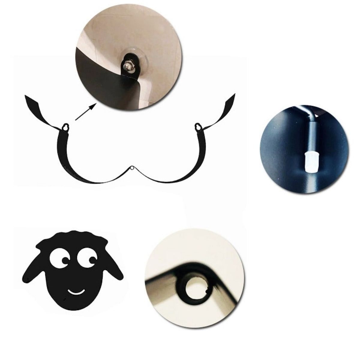 SHEEPBUSTER - Estante de Papel Higiénico de Oveja