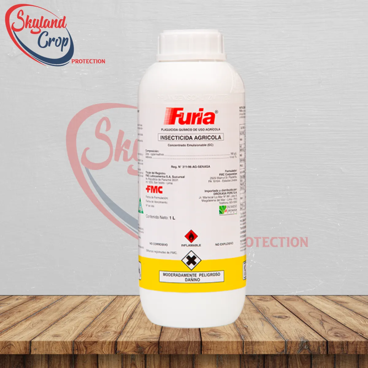 GENERICO - FURIA 1L  INSECTICIDA AGRÍCOLA