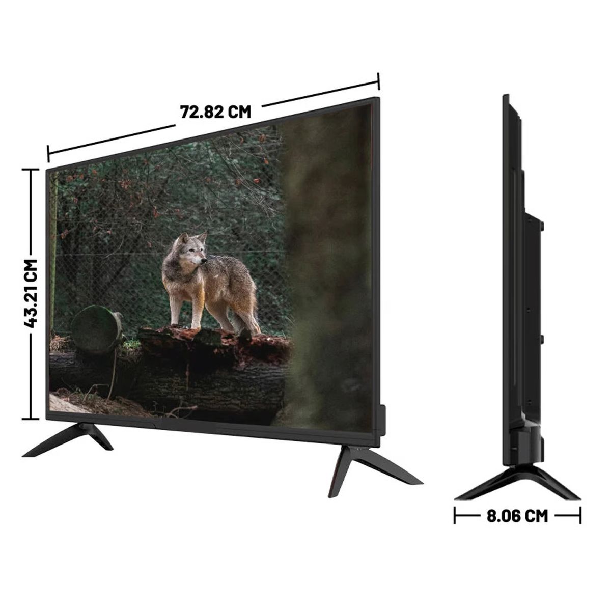 GENERICO - Televisor INNOS 32 Pulg. LED Smart Android TV HD 32TE5PPL