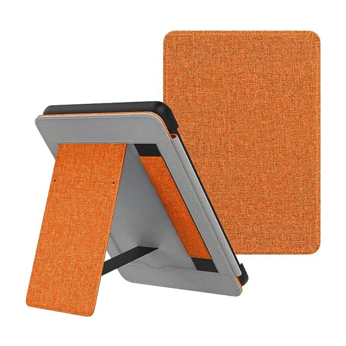 SHEEPBUSTER - Estuche Kindle Paperwhite 2021 6.8” Soporte y Correa de Mano Naranja