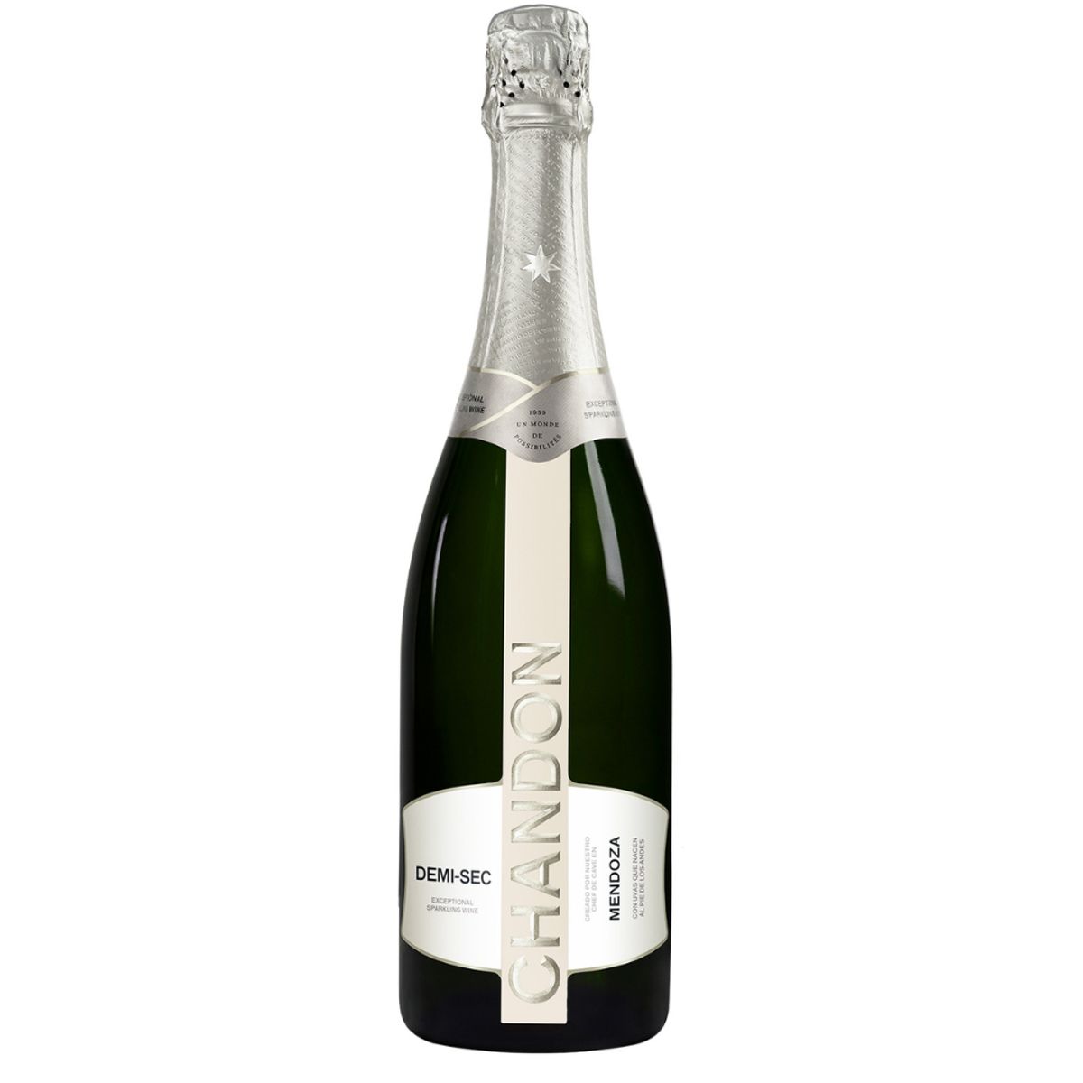 CHANDON - Espumante CHANDON ARGENTINO Demi Sec Botella 750 ml