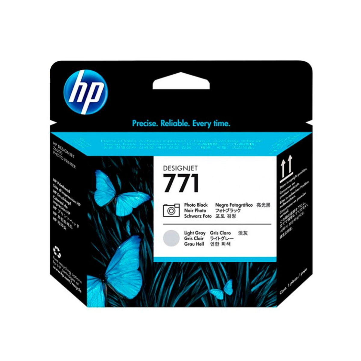 HP - CABEZAL HP CE020A 771 COLOR NEGRO GRIS PN CE020A