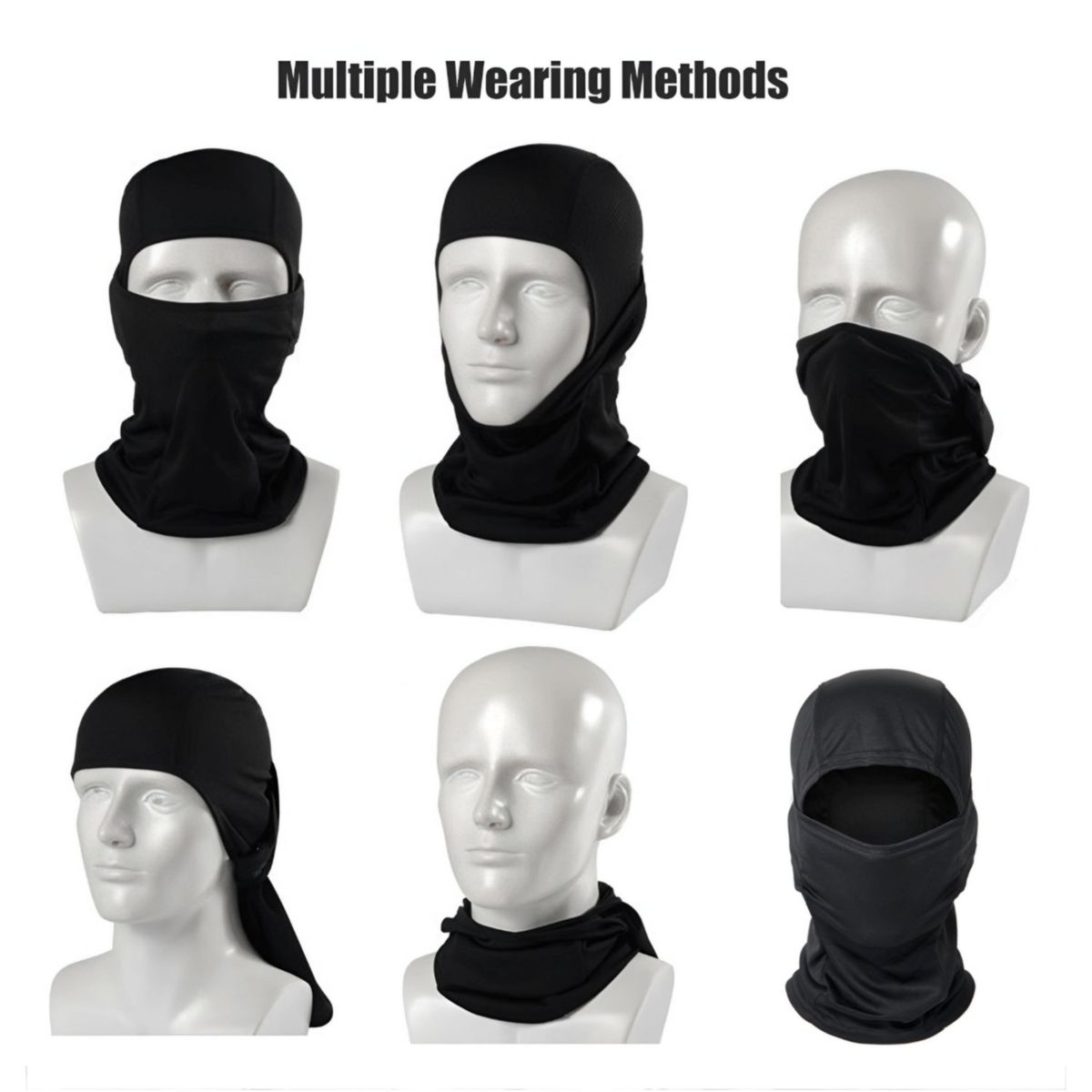 GENERICO - Pasamontaña camuflado  para moto ciclismo