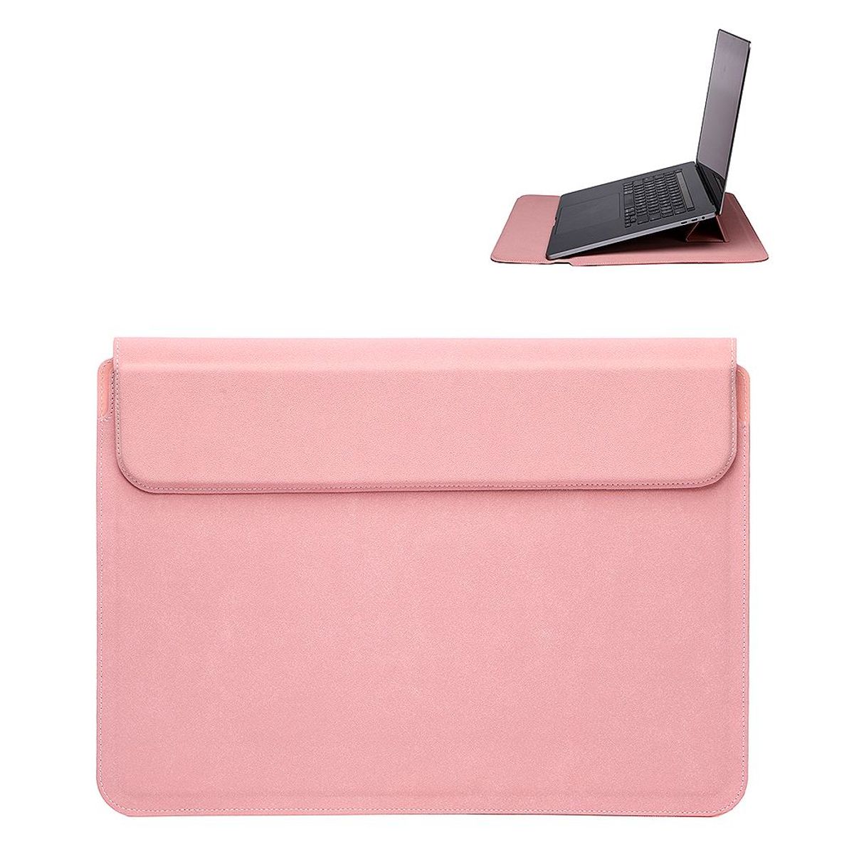 GENERICO - CASE FUNDA MULTIFUNCIONAL LAPTOP 156 ROSADO - Mod RAYATech