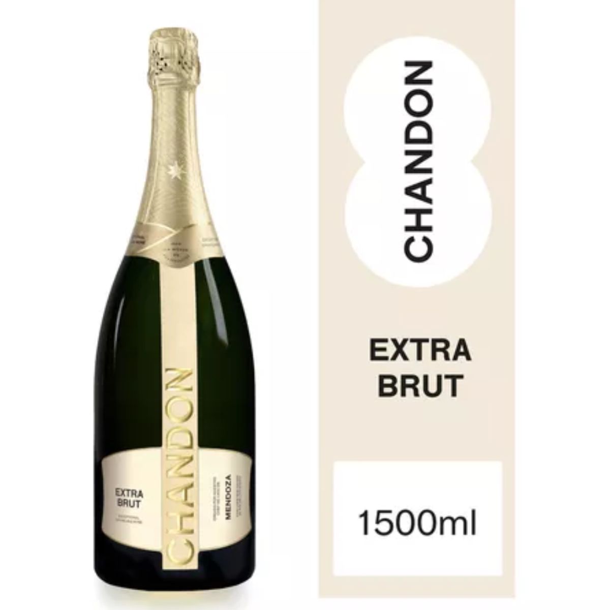 CHANDON - Espumante CHANDON ARGENTINO Extra Brut Botella 1500 ml