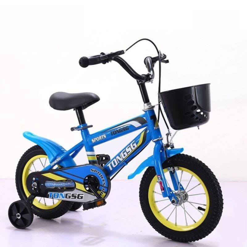 GENERICO - Bicicleta Para Niños Aro 18 Ciclismo Infantil -Azul