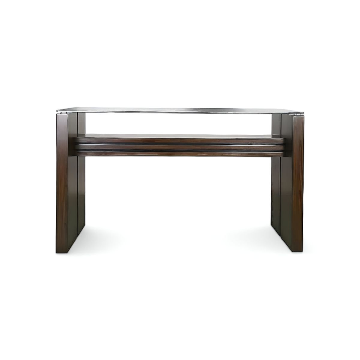 HOGAR & SPACIOS - HYS CONSOLA BRUNA MARRON OSCURO