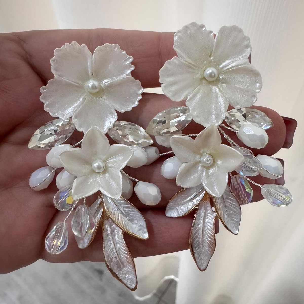 ANADE HANDMADE - ARETES PENDIENTES ACCESORIOS PARA NOVIAS