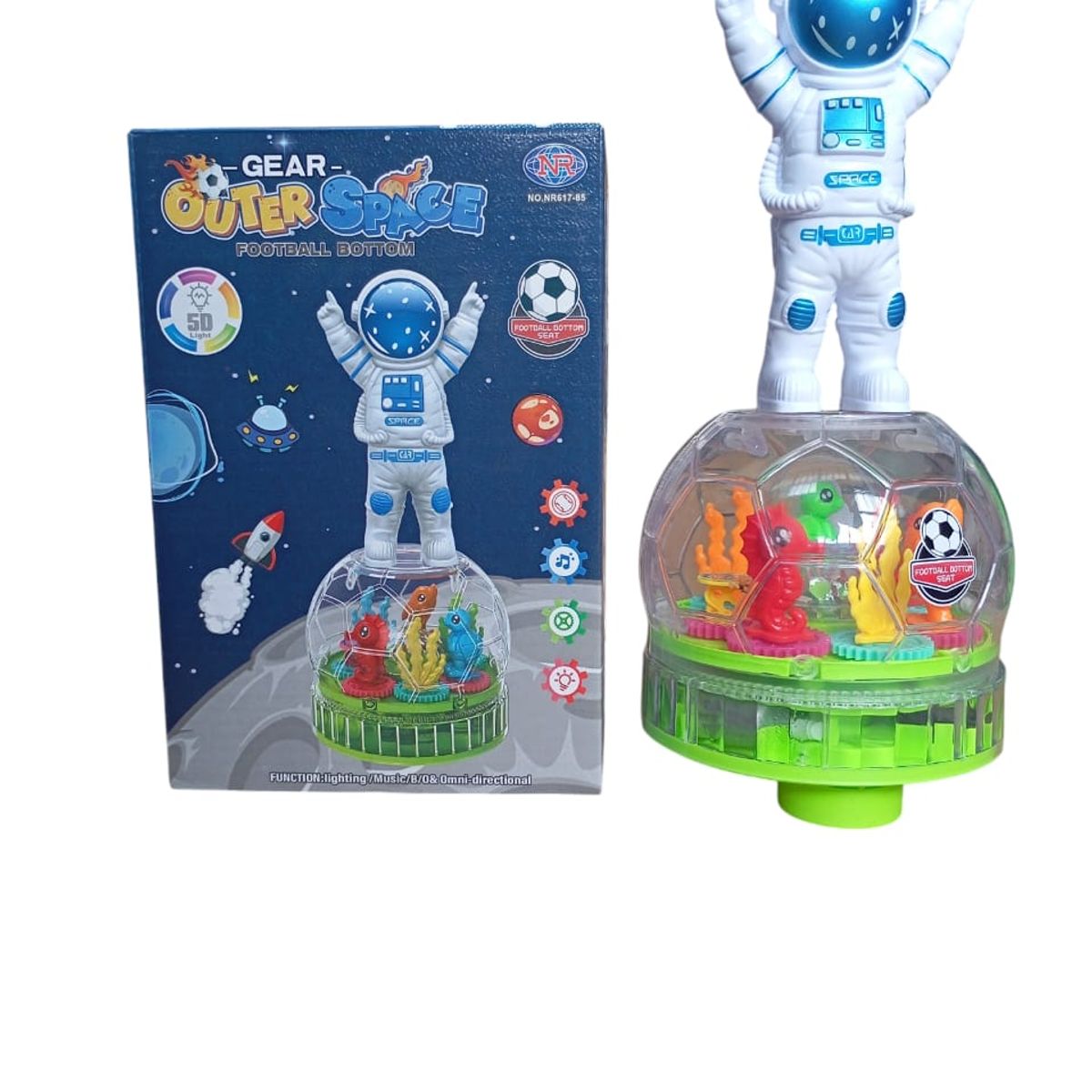 GENERICO - Astronauta Móvil Giratorio con Luces