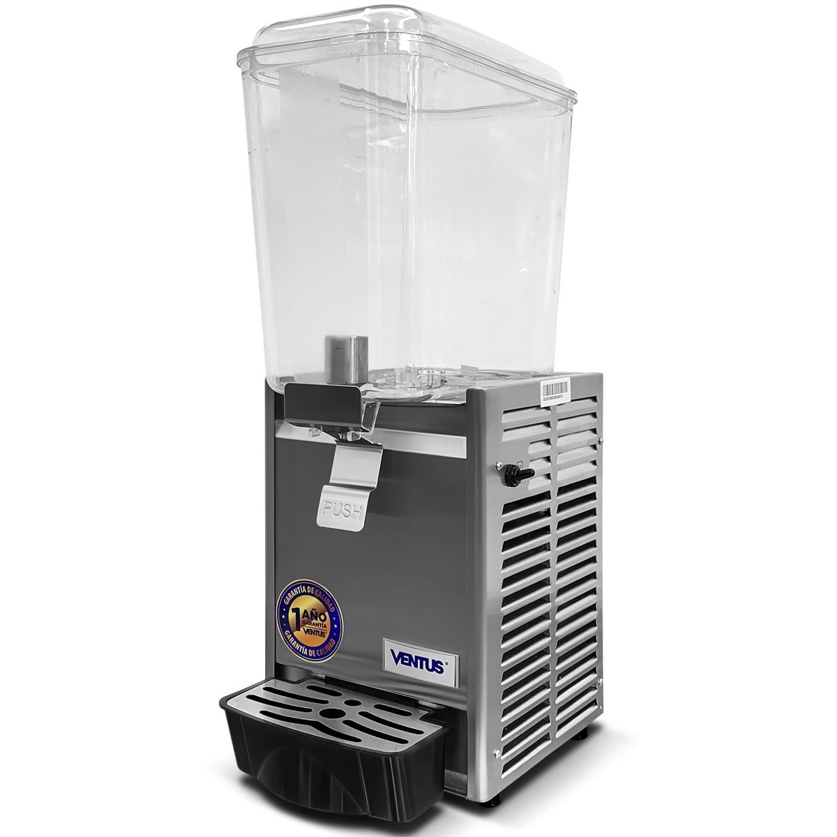 VENTUS - Ventus Máquina Dispensadora de Jugos 1 Tolva -18L -Inox- VJ-181