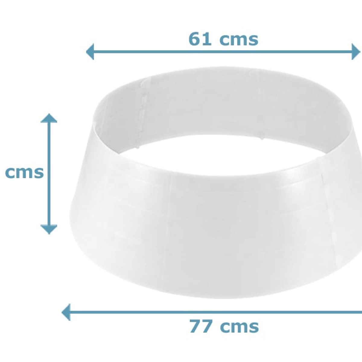 GENERICO - Pie collar o falda de Árbol Merry Christmas