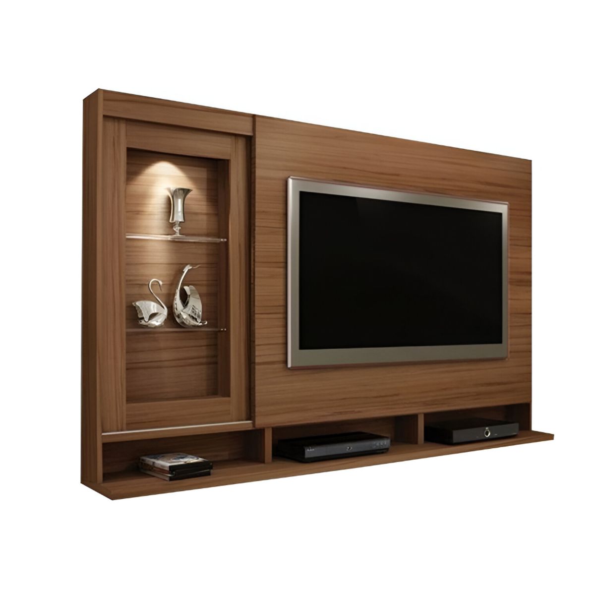 HOGAR & SPACIOS - HYS CENTRO DE ENTRETENIMIENTO DELPHINE CHOCOLATE