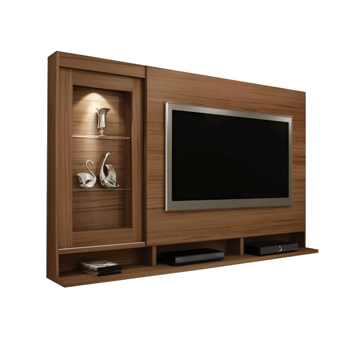 HOGAR & SPACIOS - HYS CENTRO DE ENTRETENIMIENTO DELPHINE CHOCOLATE