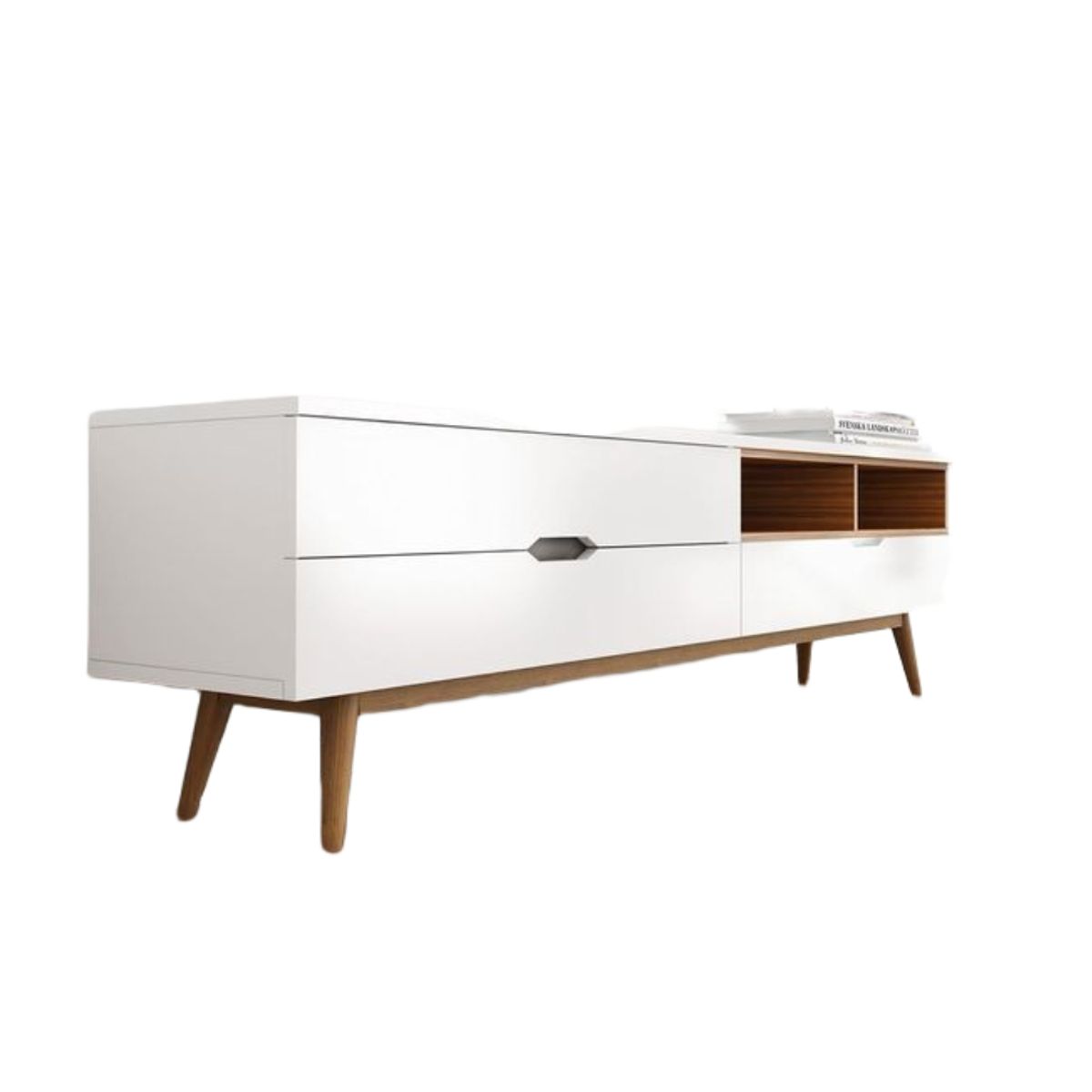 HOGAR & SPACIOS - HYS CENTRO DE ENTRETENIIENTO COLIN HASTA 65 BLANCO