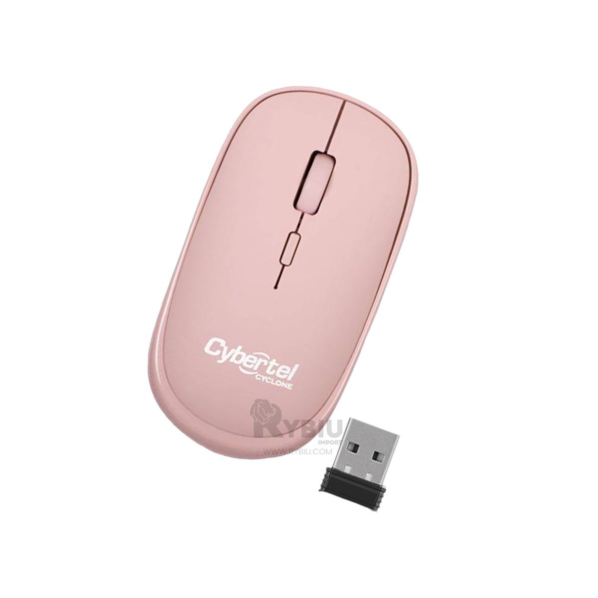 GENERICO - Raton de Diseño Moderno M500-3m Rosado Y+Regalo Agendita