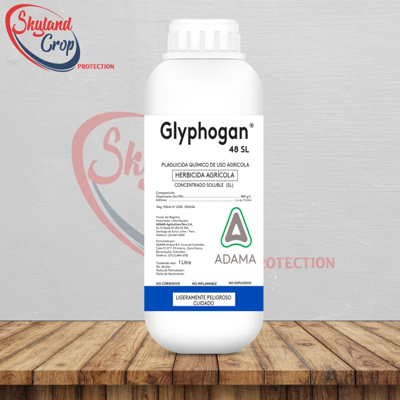 GENERICO - GLYPHOGAN 48 SL 1L HERBICIDA AGRÍCOLA
